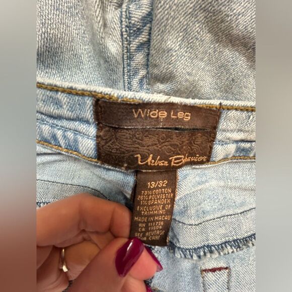 Urban Behavior Classic Light Blue Flared Jeans - Picture 5 of 6